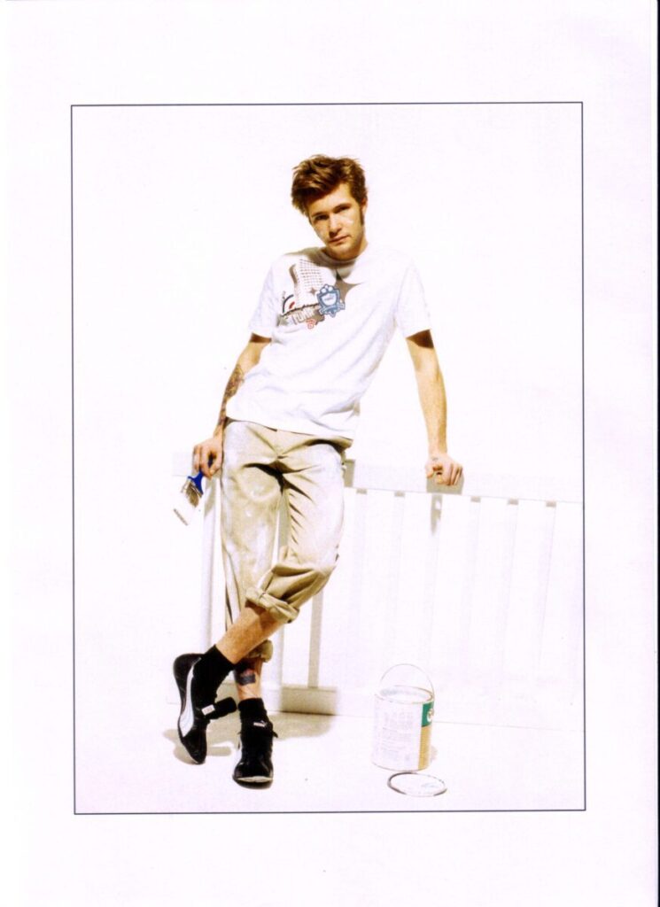 Puma Lifestyle Graphic Tee Outfit – J Mitchell Fashion Design Puma lifestyle collection graphic t-shirt and casualwear trousers – designed by J Mitchell Design, UK fashion design agency