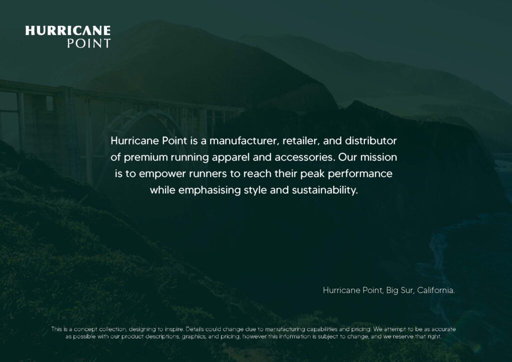 Hurricane Point Mood Board – Natural Performance Visual trend board with images of running, outdoor textures, and performance fabric ideas